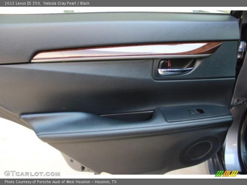 Nebula Gray Pearl / Black 2013 Lexus ES 350