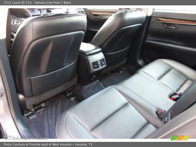 Nebula Gray Pearl / Black 2013 Lexus ES 350