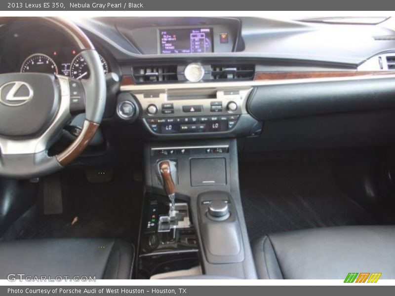 Nebula Gray Pearl / Black 2013 Lexus ES 350