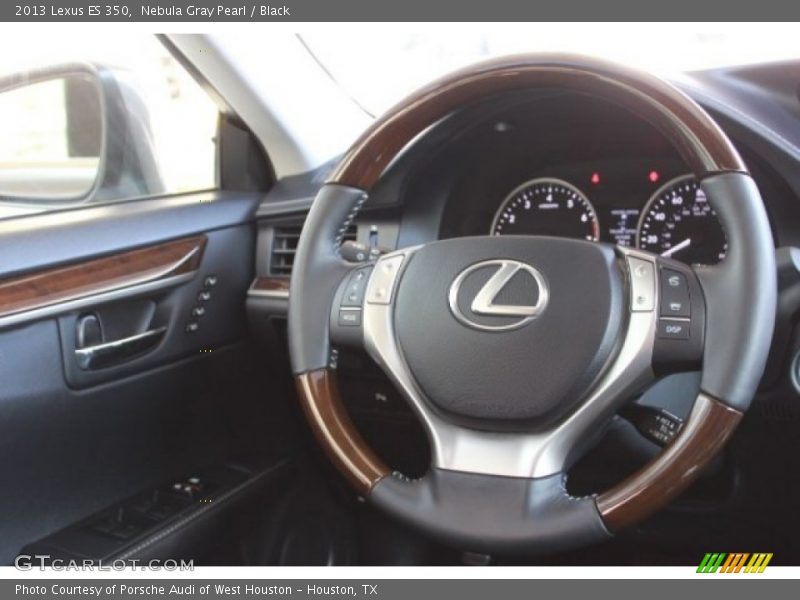 Nebula Gray Pearl / Black 2013 Lexus ES 350