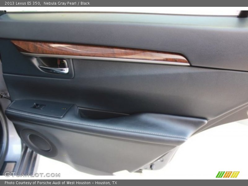 Nebula Gray Pearl / Black 2013 Lexus ES 350