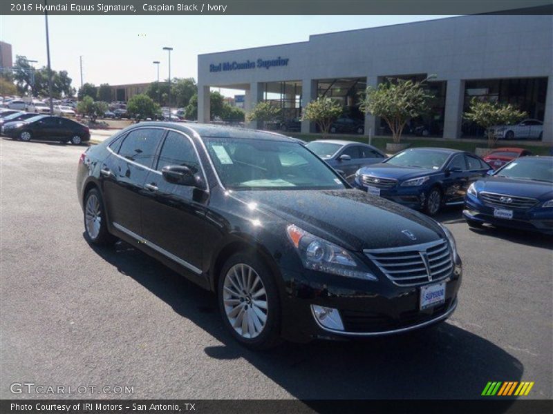 Caspian Black / Ivory 2016 Hyundai Equus Signature