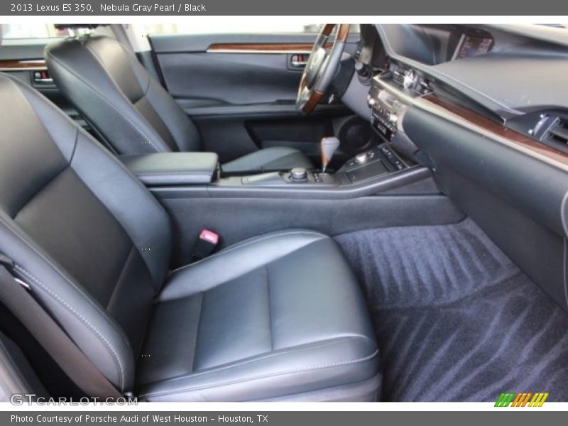 Nebula Gray Pearl / Black 2013 Lexus ES 350