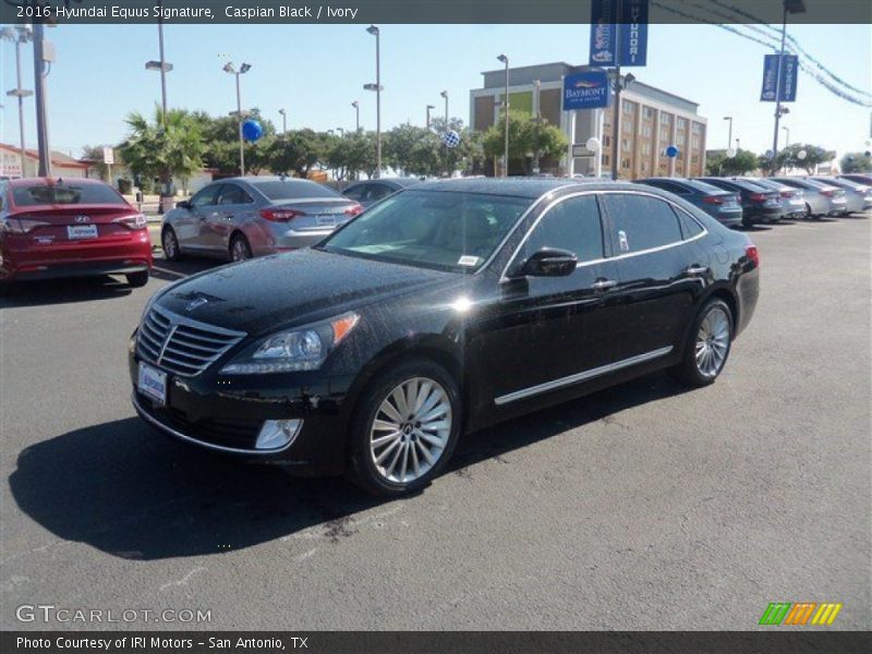 Caspian Black / Ivory 2016 Hyundai Equus Signature