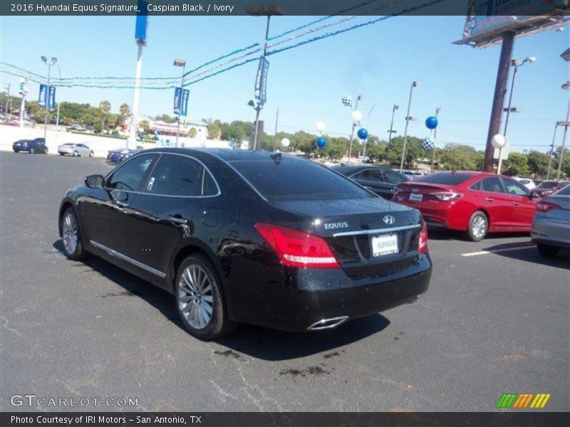 Caspian Black / Ivory 2016 Hyundai Equus Signature