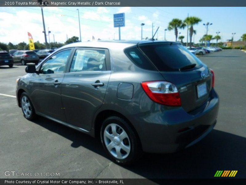 Magnetic Gray Metallic / Dark Charcoal 2010 Toyota Matrix 1.8
