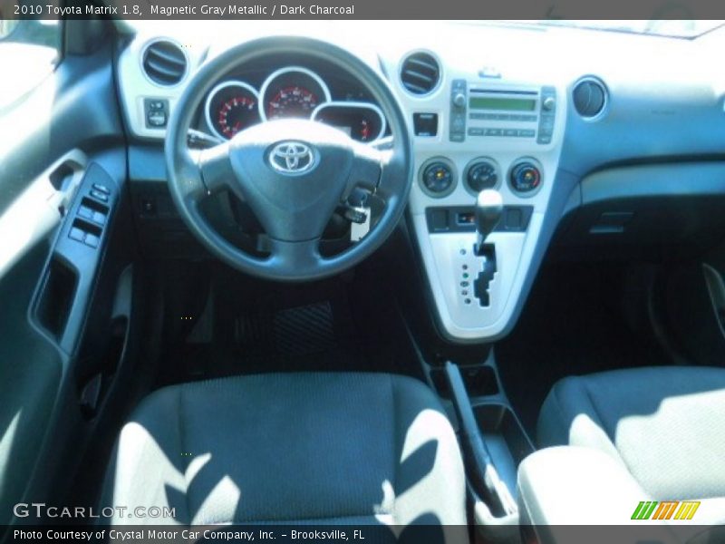 Magnetic Gray Metallic / Dark Charcoal 2010 Toyota Matrix 1.8