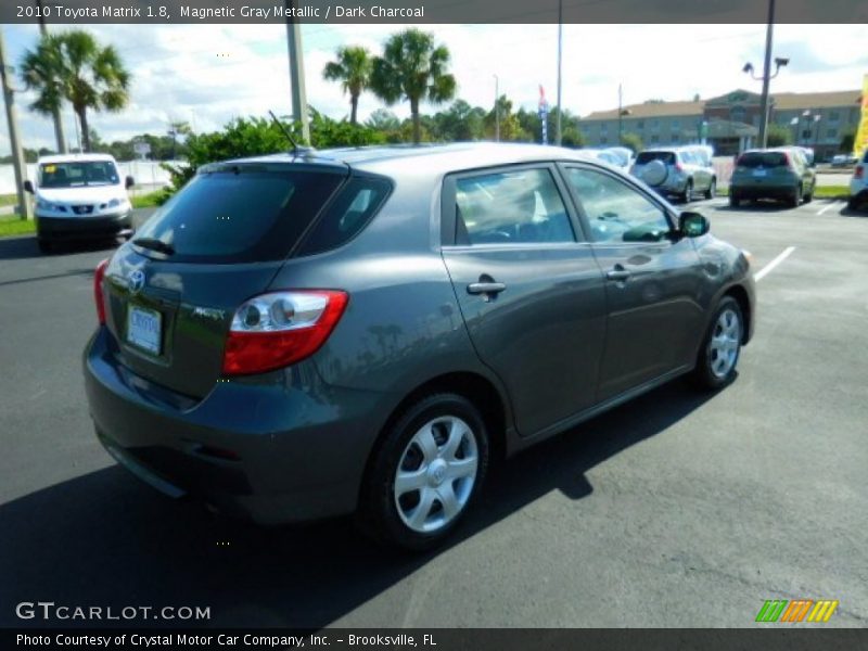 Magnetic Gray Metallic / Dark Charcoal 2010 Toyota Matrix 1.8