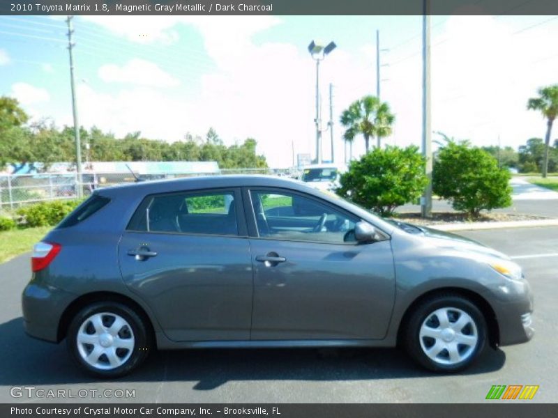 Magnetic Gray Metallic / Dark Charcoal 2010 Toyota Matrix 1.8