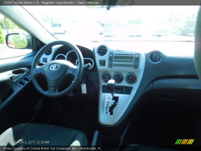 Magnetic Gray Metallic / Dark Charcoal 2010 Toyota Matrix 1.8