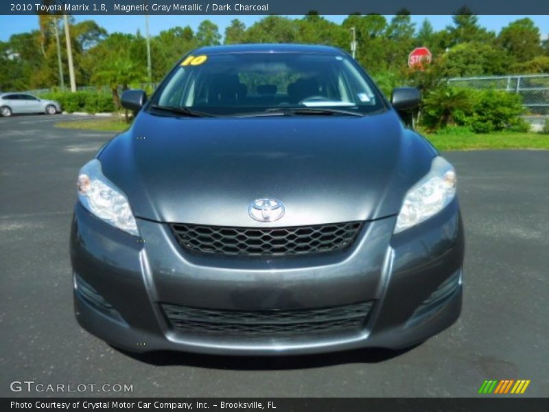 Magnetic Gray Metallic / Dark Charcoal 2010 Toyota Matrix 1.8