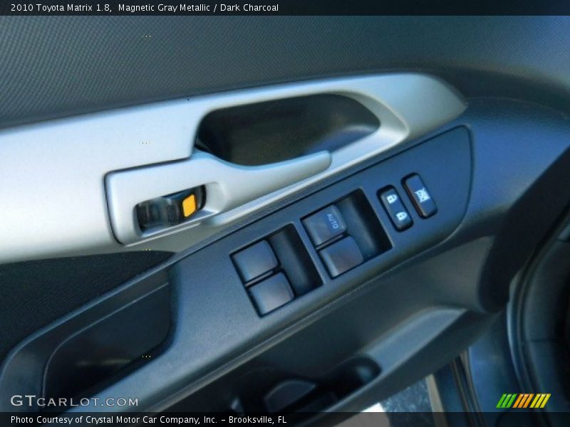 Magnetic Gray Metallic / Dark Charcoal 2010 Toyota Matrix 1.8