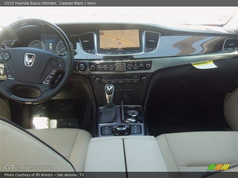 Dashboard of 2016 Equus Ultimate