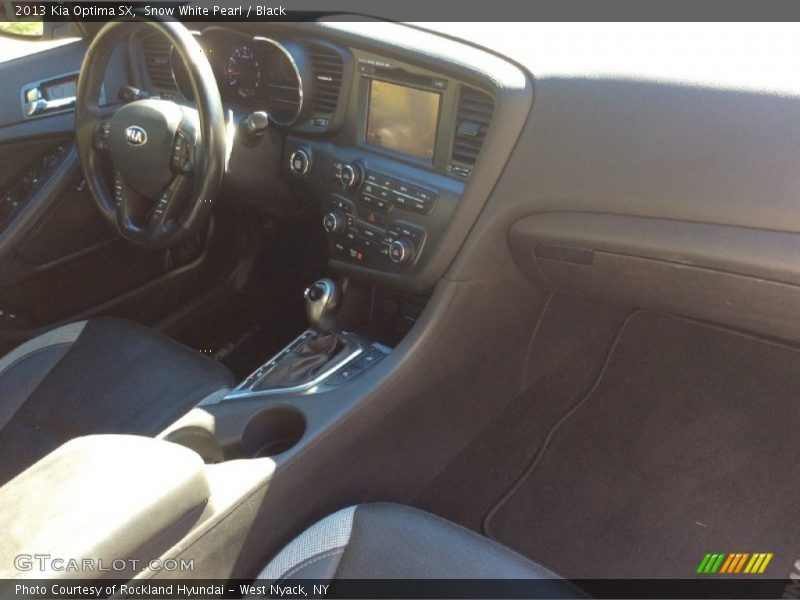 Snow White Pearl / Black 2013 Kia Optima SX