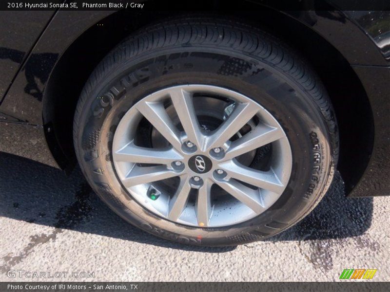 Phantom Black / Gray 2016 Hyundai Sonata SE