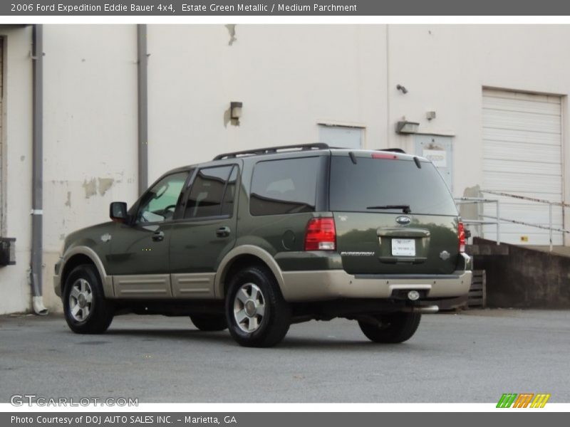 Estate Green Metallic / Medium Parchment 2006 Ford Expedition Eddie Bauer 4x4
