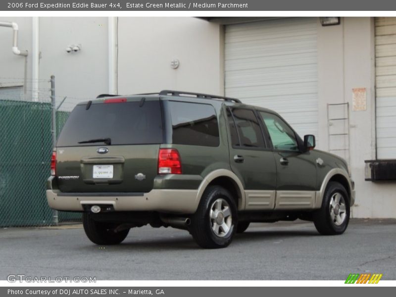 Estate Green Metallic / Medium Parchment 2006 Ford Expedition Eddie Bauer 4x4
