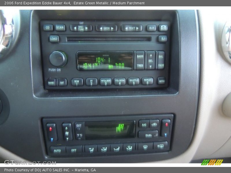 Estate Green Metallic / Medium Parchment 2006 Ford Expedition Eddie Bauer 4x4