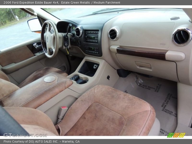 Estate Green Metallic / Medium Parchment 2006 Ford Expedition Eddie Bauer 4x4