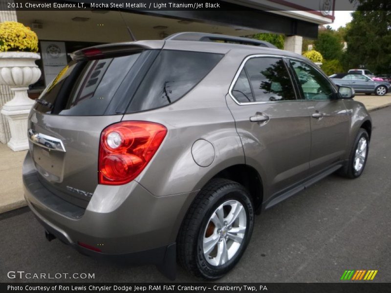Mocha Steel Metallic / Light Titanium/Jet Black 2011 Chevrolet Equinox LT
