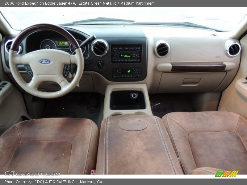 Estate Green Metallic / Medium Parchment 2006 Ford Expedition Eddie Bauer 4x4