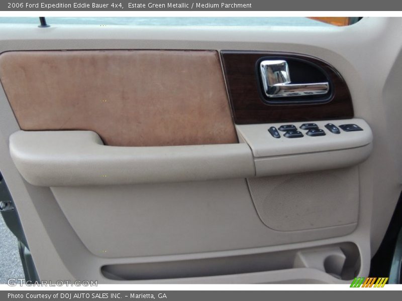 Estate Green Metallic / Medium Parchment 2006 Ford Expedition Eddie Bauer 4x4