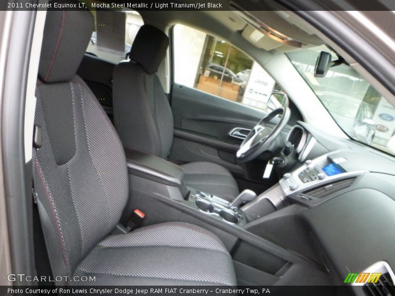 Mocha Steel Metallic / Light Titanium/Jet Black 2011 Chevrolet Equinox LT