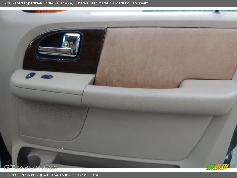 Estate Green Metallic / Medium Parchment 2006 Ford Expedition Eddie Bauer 4x4