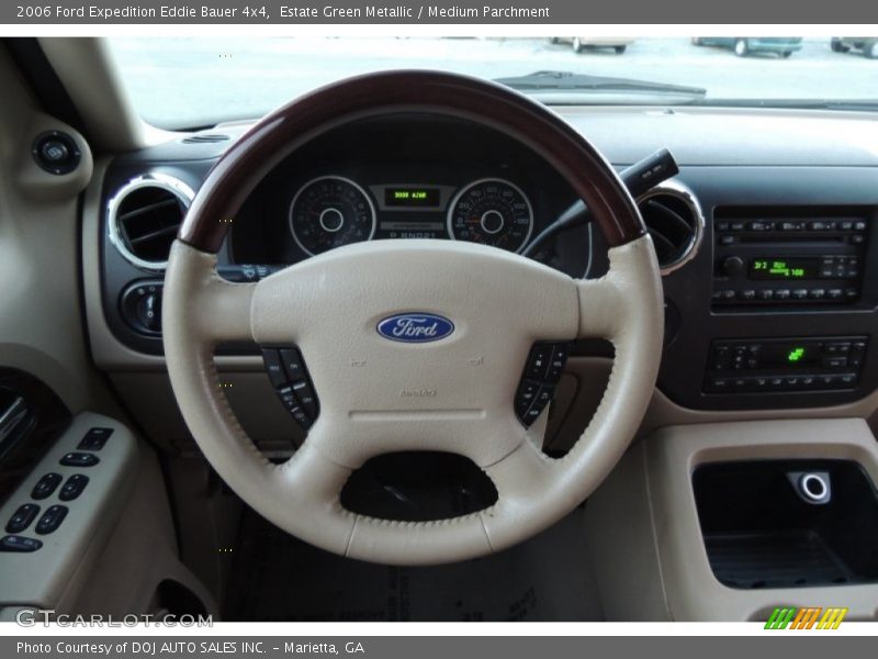 Estate Green Metallic / Medium Parchment 2006 Ford Expedition Eddie Bauer 4x4