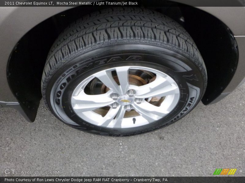 Mocha Steel Metallic / Light Titanium/Jet Black 2011 Chevrolet Equinox LT