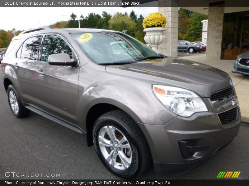 Mocha Steel Metallic / Light Titanium/Jet Black 2011 Chevrolet Equinox LT