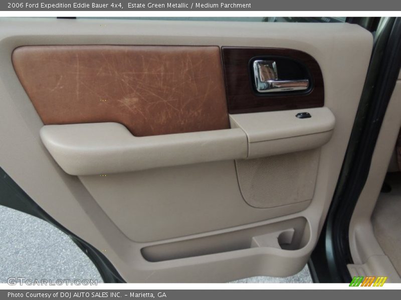 Estate Green Metallic / Medium Parchment 2006 Ford Expedition Eddie Bauer 4x4