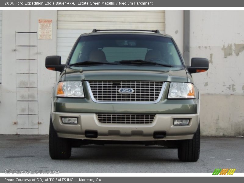 Estate Green Metallic / Medium Parchment 2006 Ford Expedition Eddie Bauer 4x4