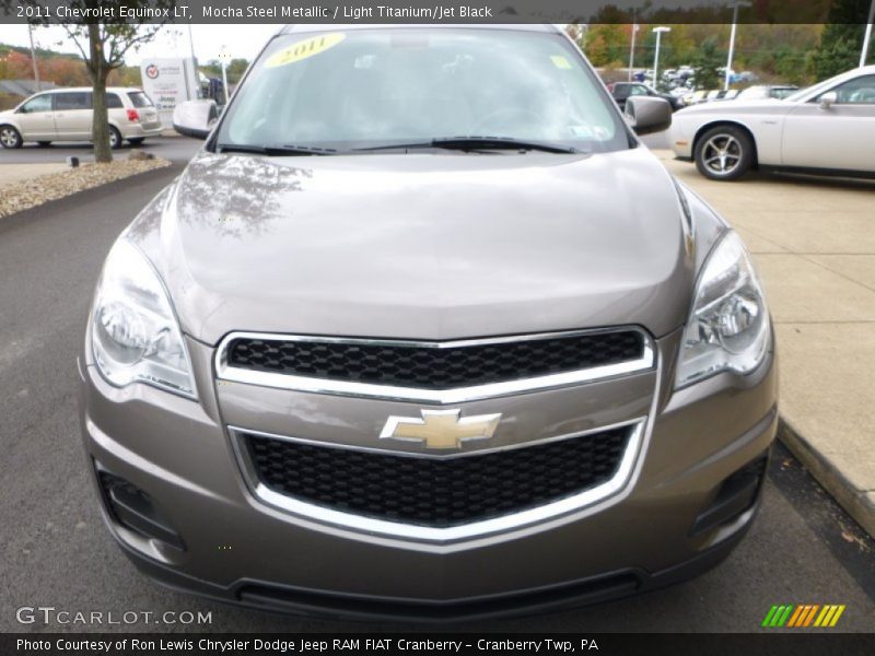 Mocha Steel Metallic / Light Titanium/Jet Black 2011 Chevrolet Equinox LT