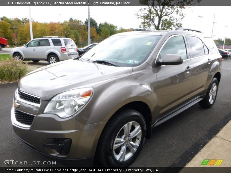 Mocha Steel Metallic / Light Titanium/Jet Black 2011 Chevrolet Equinox LT