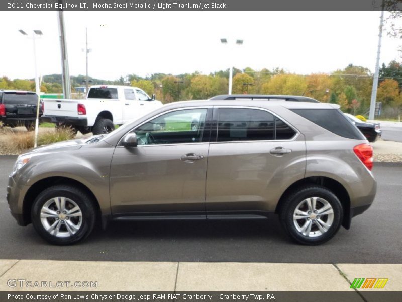 Mocha Steel Metallic / Light Titanium/Jet Black 2011 Chevrolet Equinox LT