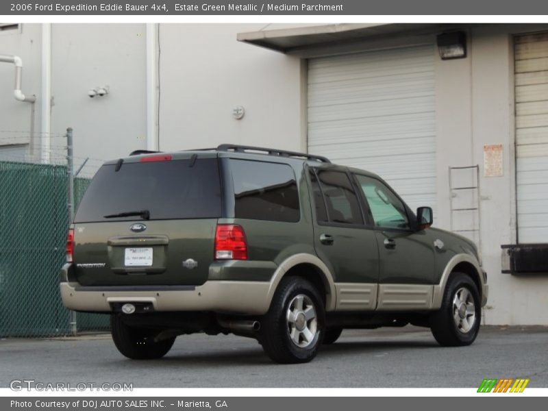Estate Green Metallic / Medium Parchment 2006 Ford Expedition Eddie Bauer 4x4