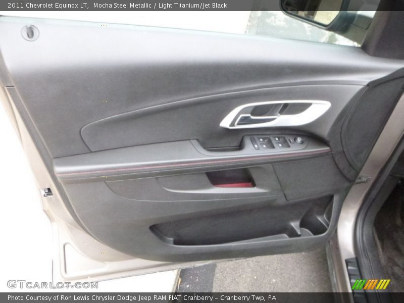 Mocha Steel Metallic / Light Titanium/Jet Black 2011 Chevrolet Equinox LT