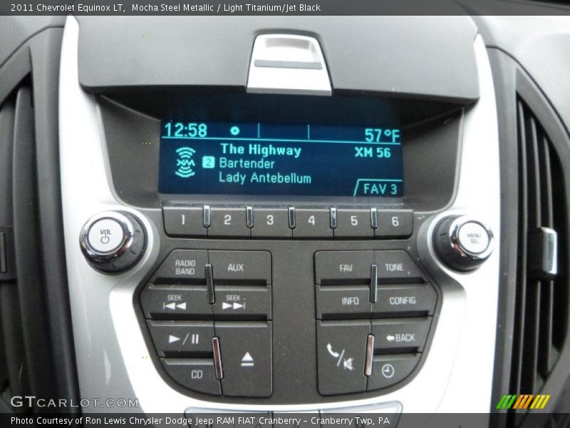 Mocha Steel Metallic / Light Titanium/Jet Black 2011 Chevrolet Equinox LT