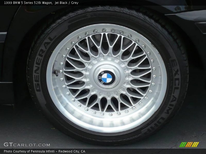Jet Black / Grey 1999 BMW 5 Series 528i Wagon