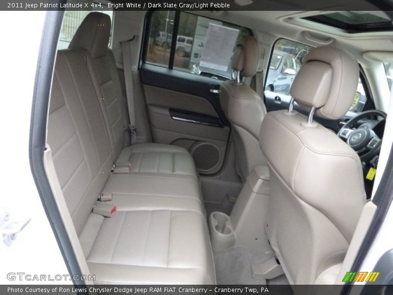 Bright White / Dark Slate Gray/Light Pebble 2011 Jeep Patriot Latitude X 4x4