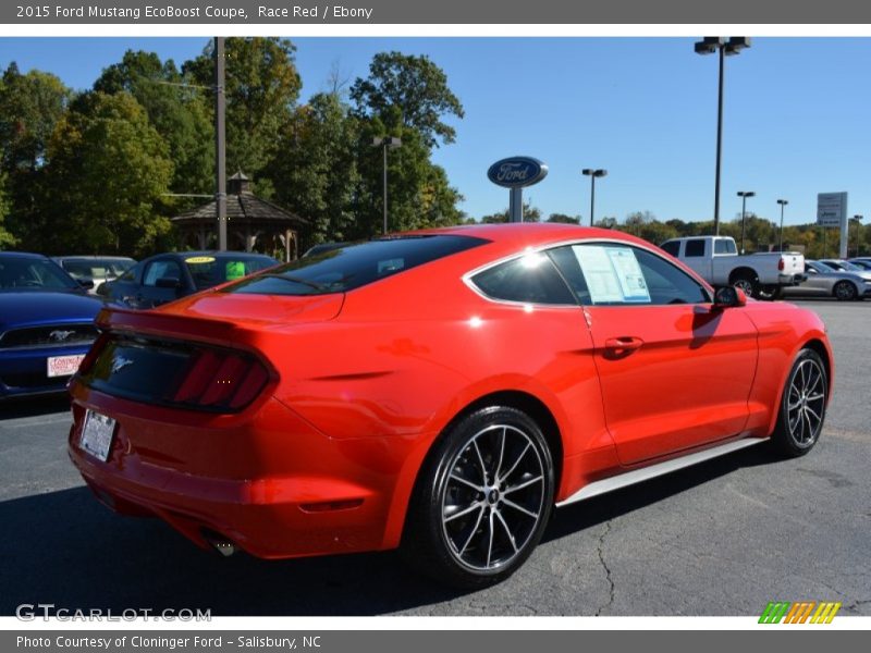 Race Red / Ebony 2015 Ford Mustang EcoBoost Coupe