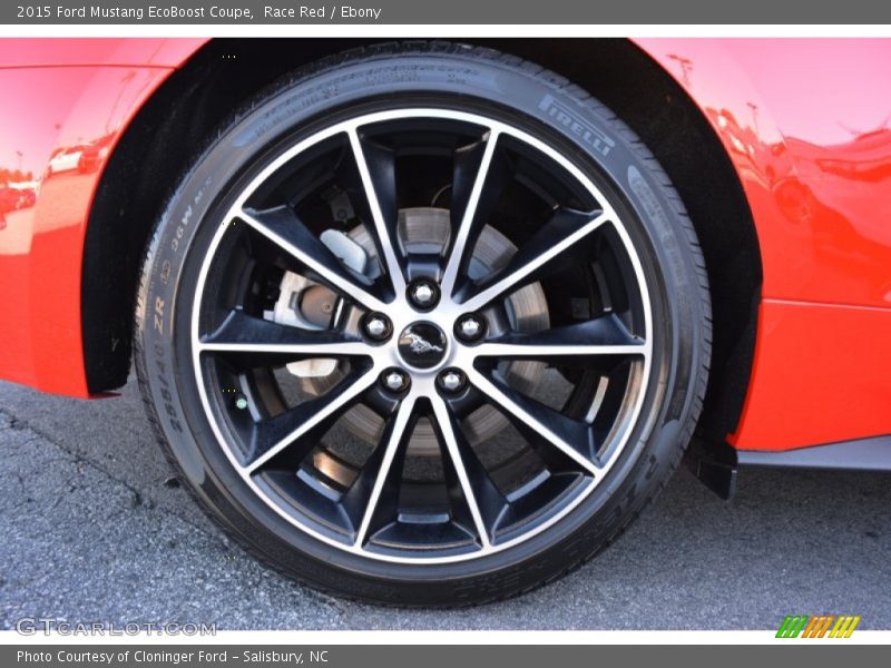 Race Red / Ebony 2015 Ford Mustang EcoBoost Coupe