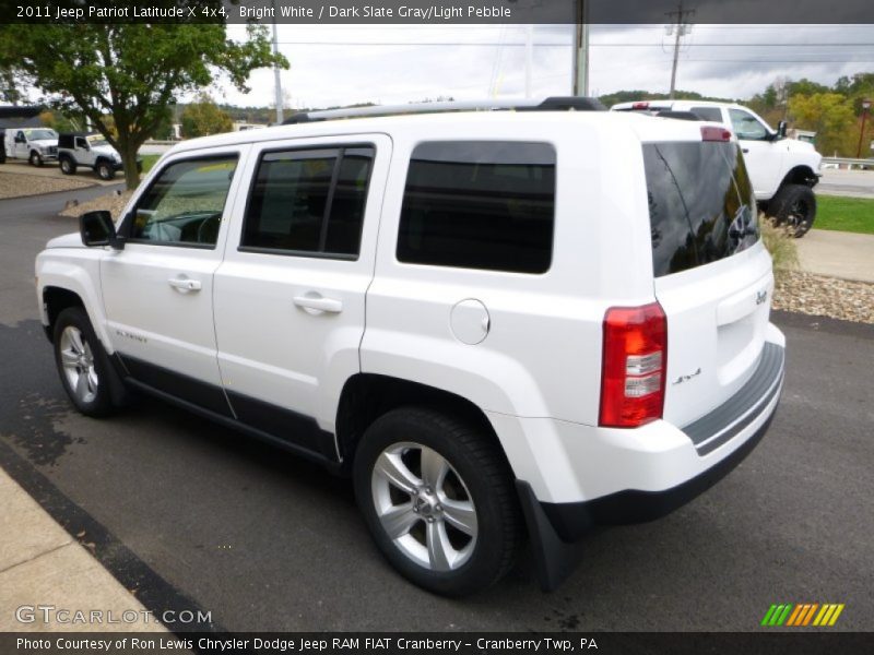 Bright White / Dark Slate Gray/Light Pebble 2011 Jeep Patriot Latitude X 4x4