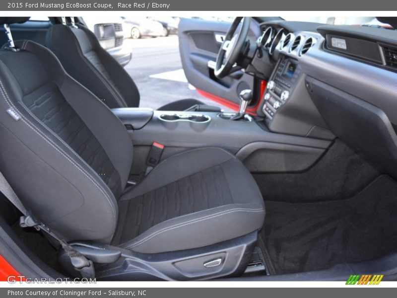 Race Red / Ebony 2015 Ford Mustang EcoBoost Coupe