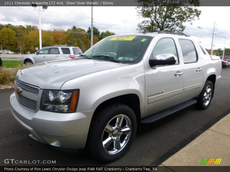 Sheer Silver Metallic / Ebony 2011 Chevrolet Avalanche LTZ 4x4