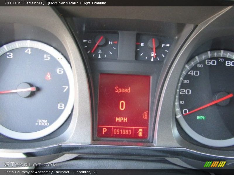 Quicksilver Metallic / Light Titanium 2010 GMC Terrain SLE