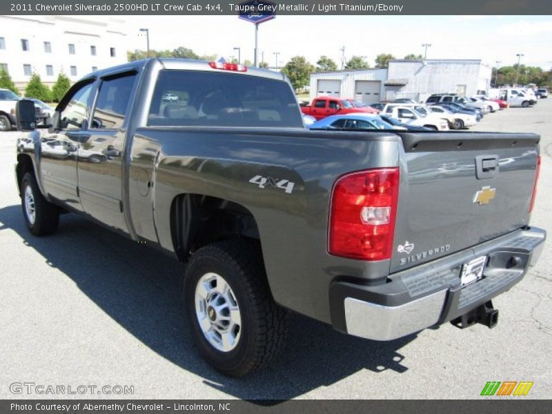 Taupe Grey Metallic / Light Titanium/Ebony 2011 Chevrolet Silverado 2500HD LT Crew Cab 4x4