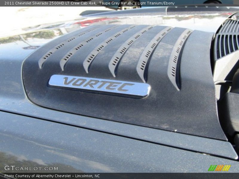 Taupe Grey Metallic / Light Titanium/Ebony 2011 Chevrolet Silverado 2500HD LT Crew Cab 4x4