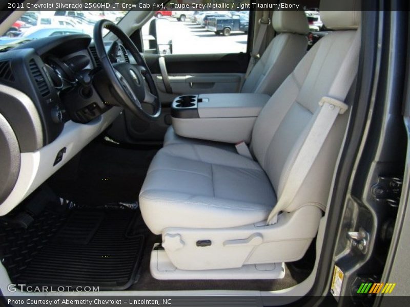 Taupe Grey Metallic / Light Titanium/Ebony 2011 Chevrolet Silverado 2500HD LT Crew Cab 4x4